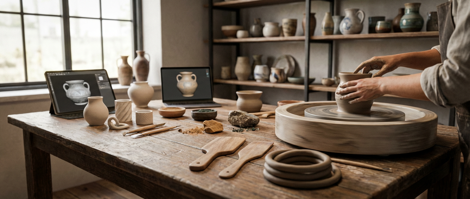 In the Potter's Time Machine: How Ancient Hands Shape Tomorrow's Clay