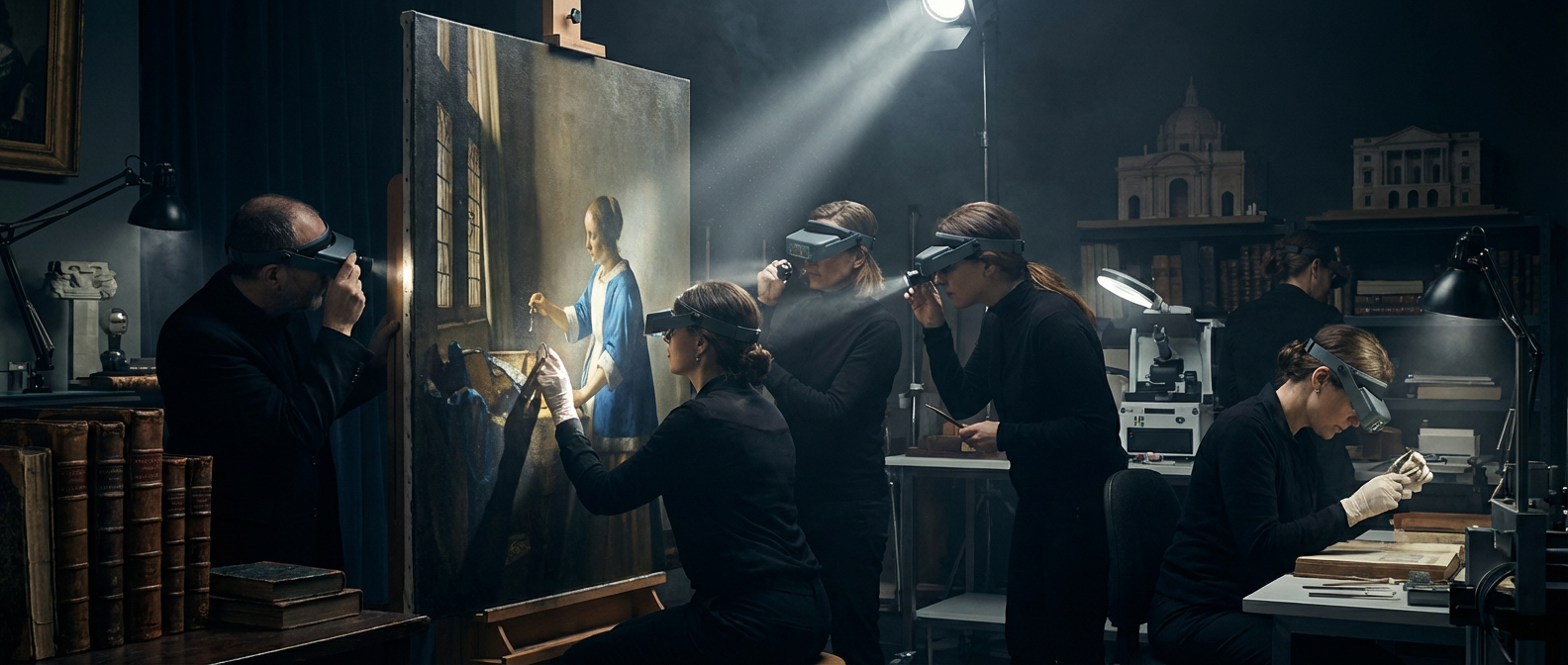 The Getty's Vermeer Revolution: How Multispectral Imaging is Transforming Our Understanding of Light Itself