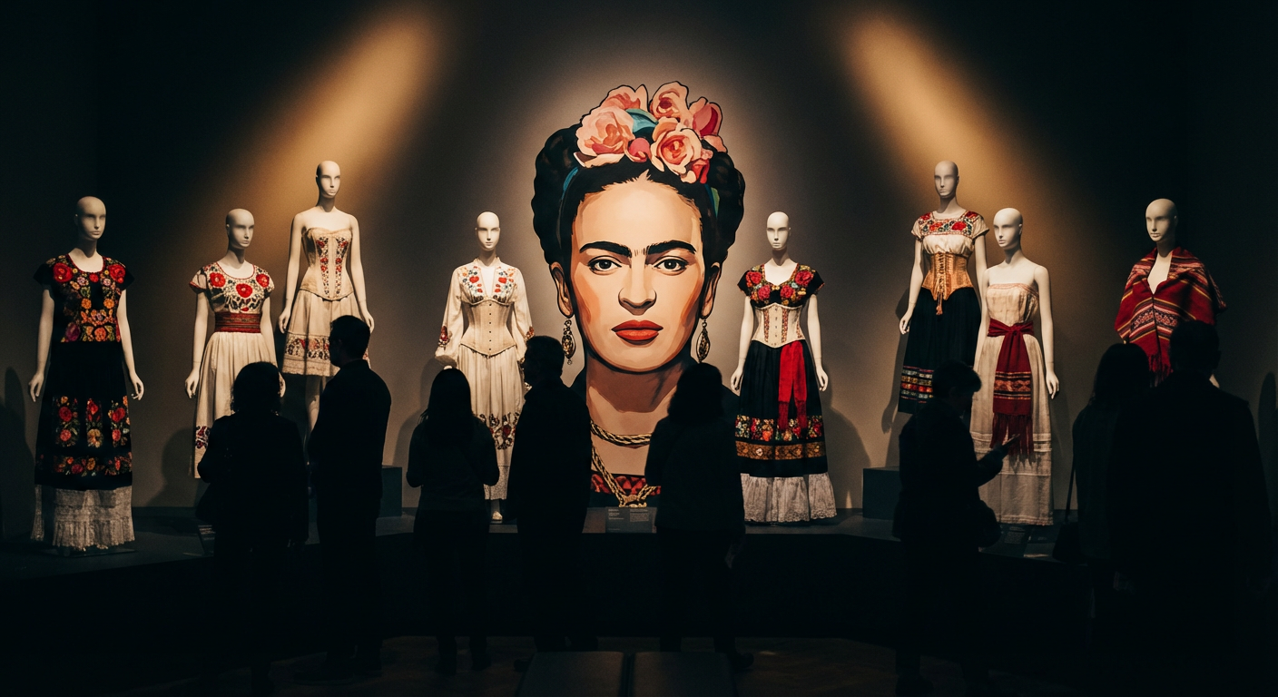 Illustration for When Fabric Becomes Legacy: What Frida Kahlo's Record-Breaking Auction Reveals About Art and Identity